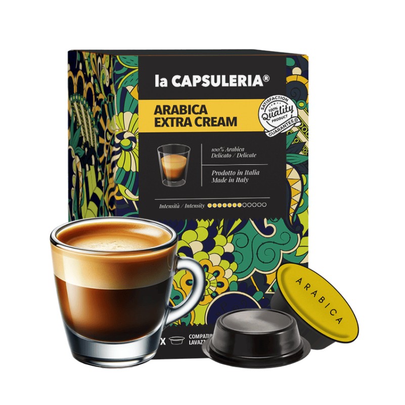 ARABICA EXTRA CREAM - kavos kapsulės Lavazza A Modo Mio® aparatams
