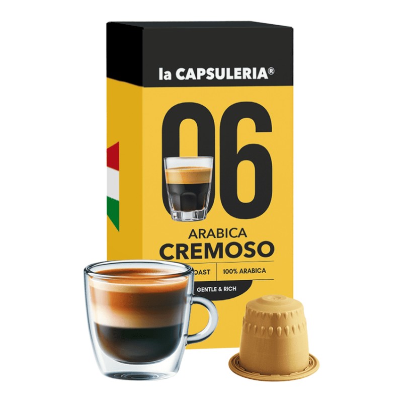 ARABICA CREMOSO - kavos kapsulės Nespresso®aparatams
